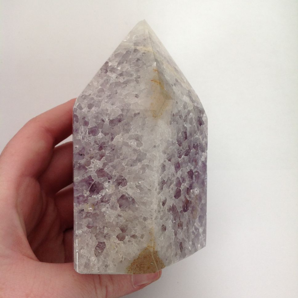 Amethyst Druzy Quartz Point Geode - A Amethyst Druzy Quartz Point Geode - A